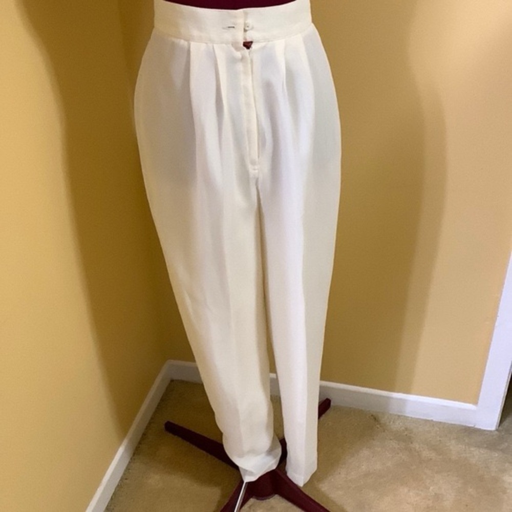 Patapouf Pleated crepe pants